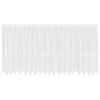 vidaXL Cortină din Dantelă cu perdele Alb 160 x 500 cm Poliester