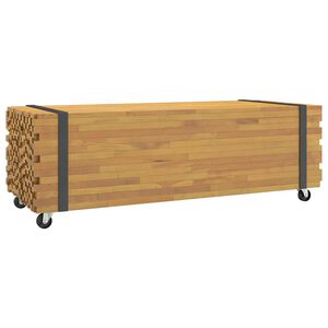 vidaXL Masuta de cafea 110x45x35 cm din lemn masiv de tec