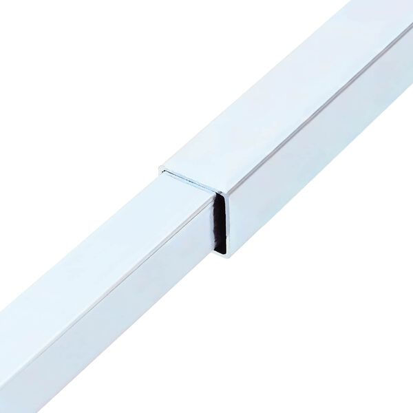 vidaXL Bară de siguranță ajustabilă pentru fereastră 6 pcs Argintiu