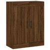 vidaXL Dulap pe perete, stejar maro, 69,5x34x90 cm, lemn prelucrat