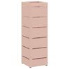 vidaXL Suport pentru umbrele Roz 15,5 x 15,5 x 49 cm Metal