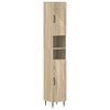 vidaXL Cabinet de Baie cu Raft Deschis HAARLEM Stejar Sonoma