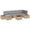 vidaXL Set de canapea 7 buc. poliratan