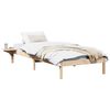 vidaXL Cadru de pat natural 100 x 200 cm Lemn de pin masiv