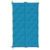 vidaXL Pernă de bancă albastru deschis 180x(50+50)x7cm material oxford