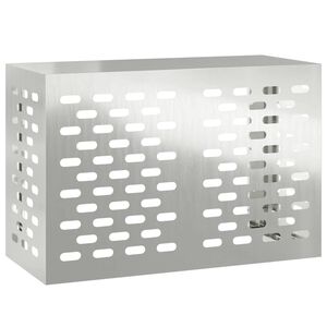 vidaXL Husă pentru aer condiționat Argintiu 90 x 40 x 60 cm