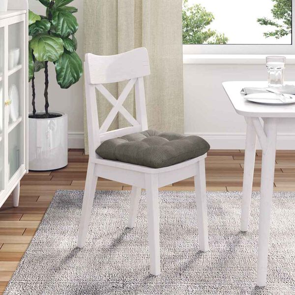 vidaXL Perne de Șezut 4 pcs Gri deschis 45 x 45 cm