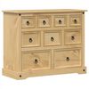 vidaXL Dulap cu sertare &bdquo;Corona&rdquo;, 101x45x82 cm, lemn masiv de pin