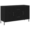 vidaXL Bufet Stejar Negru 100 x 36 x 60 cm Lemn prelucrat