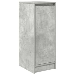 vidaXL Dulap Pantofi Beton Gri 29,5x34x76 cm Lemn de prelucrat