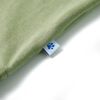 Tricou pentru copii cu m&acirc;neci scurte, kaki deschis, 116