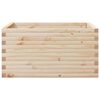 vidaXL Jardinieră de grădină, 90x90x46 cm, lemn masiv de pin
