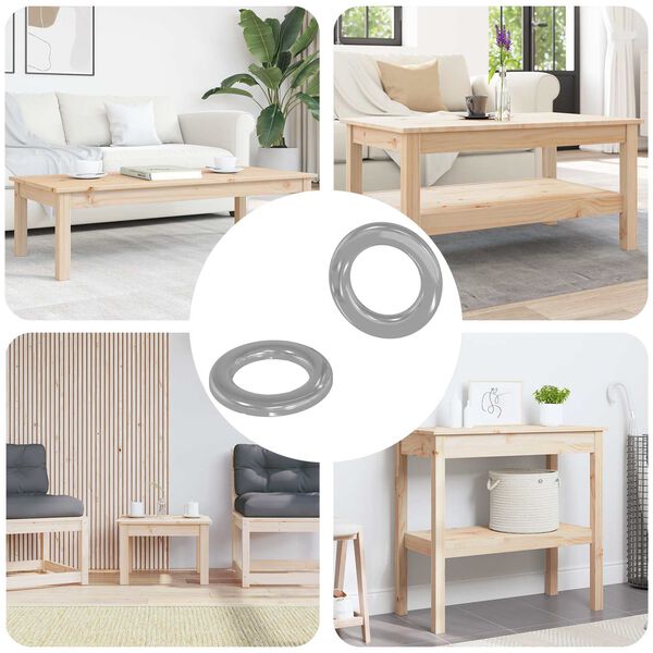 vidaXL &Icirc;mbinări 2 pcs Argintiu 10 x 10 x 0,8 mm Fier