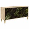 vidaXL Cabinet TV ELBURG 102 x 33 x 50 cm Sonoma Lemn prelucrat