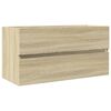 vidaXL Dulap de chiuvetă, stejar sonoma, 90x38,5x45 cm, PAL
