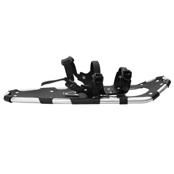 vidaXL 3 &icirc;n 1 răchițe de zăpadă Argintiu și Negru 25 inci