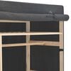 vidaXL Șifonier, gri, 110x40x170 cm, textil