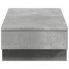 vidaXL Suport de monitor, gri beton, 50x27x15 cm, lemn prelucrat