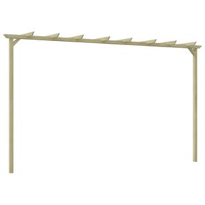 vidaXL Pergolă de grădină, 360 x 200 x 60 cm, lemn de pin tratat