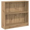 vidaXL Bibliotecă, stejar artizanal, 80x24x76 cm, lemn prelucrat