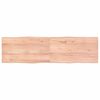 vidaXL Blat masă, 180x50x(2-4) cm, maro, lemn tratat contur organic