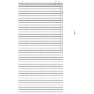 vidaXL Jaluzea venetiană Alb 80 x 160 cm 35 mm Lemn solid de Paulownia