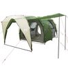 vidaXL Cort tunel Verde 382 x 262 x 214 cm