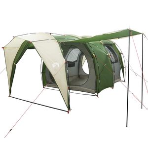 vidaXL Cort tunel Verde 382 x 262 x 214 cm