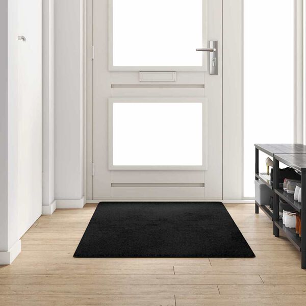 vidaXL Runner din covor Negru 100 x 200 cm 100% Polipropilenă Tuft