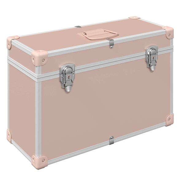 vidaXL M&acirc;nere pentru dulap Roz 85 x 45 mm Metal