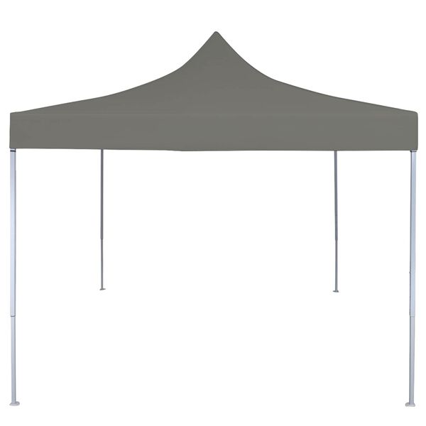 vidaXL Cort de petrecere pliabil pop-up, antracit, 3 x 3 m