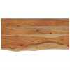 vidaXL Raft perete 60x30x2,5 cm dreptunghiular lemn acacia margine vie