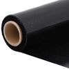 vidaXL Film extensibil 2 buc Negru 17 &mu;m 50 cm x 300 m