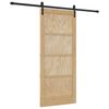 vidaXL Ușă glisantă natural 86 x 198,5 cm Lemn masiv de pin