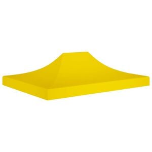 vidaXL Acoperiș pentru cort de petrecere, galben, 270 g/m&sup2;, 4,5x3