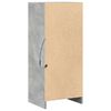 vidaXL Dulap cu LED, gri beton, 42,5x34x100 cm, lemn prelucrat