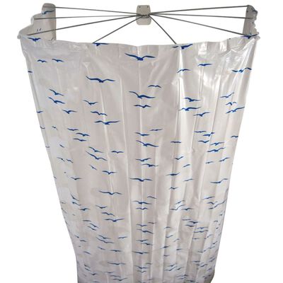 RIDDER Cabină de duș Ombrella, albastru, 200 cm, 58203