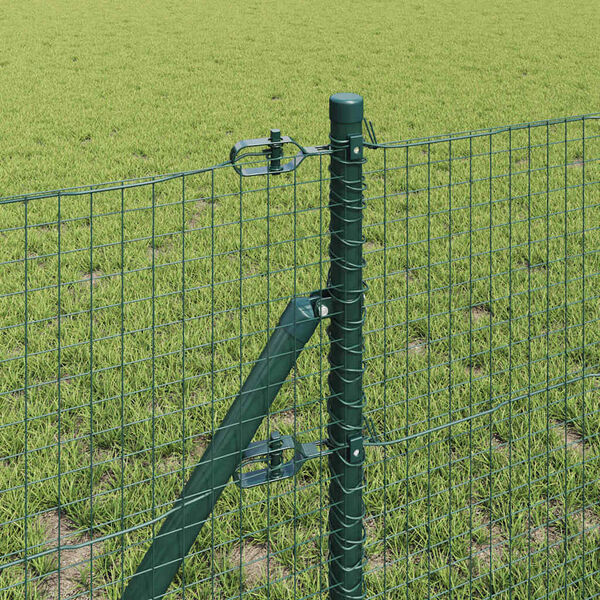 vidaXL St&acirc;lp de gard. Verde 100 x 0,5 m (plasă de 25 x 25 mm)