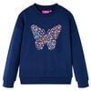 vidaXL Bluzon pentru copii, bleumarin, 92