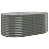 vidaXL Strat &icirc;nălțat grădină 175x100x68 cm oțel galvanizat