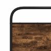 vidaXL Cadru de pat fără saltea 107x203 cm Lemn derivat stejar Sonoma