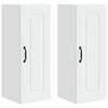vidaXL Panou mașină de spălat vase Kalmar 2 pcs Alb 30 x 31 x 80 cm