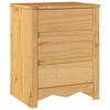 vidaXL Masă de cafea Drammen Stejar 45 x 35 x 56 cm Lemn de pin masiv