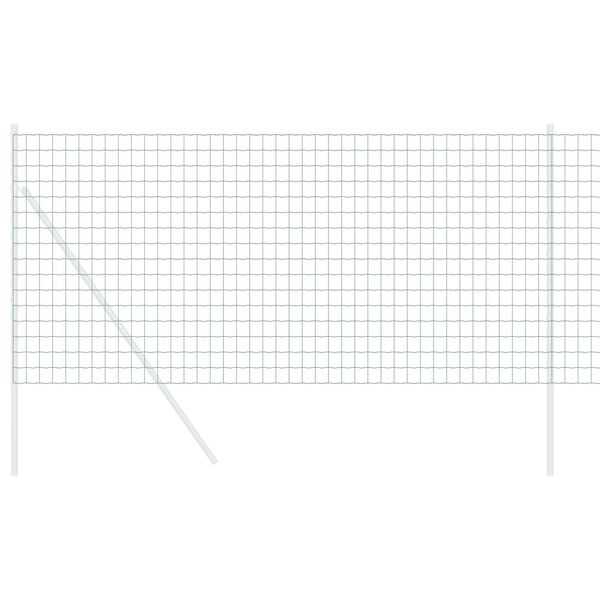 vidaXL Gard Euro Verde 0.6 x 50 m Fier acoperit cu PVC