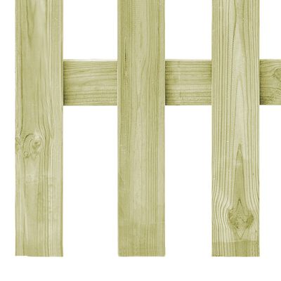 vidaXL Poartă de grădină, 170 x 150 cm, lemn de pin tratat