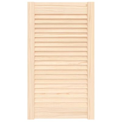 vidaXL Ușă de dulap cu design lambriu, 69x39,4 cm, lemn masiv de pin