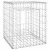 vidaXL St&acirc;lp coș gabion, 50x50x60 cm, fier