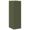 vidaXL Dulap pentru Fișiere 2 pcs Verde măsliniu 44 x 50 x 139 cm