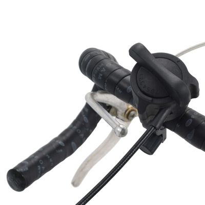 vidaXL Suport de bicicletă pentru antrenament, negru, 26"-28"cm, oțel