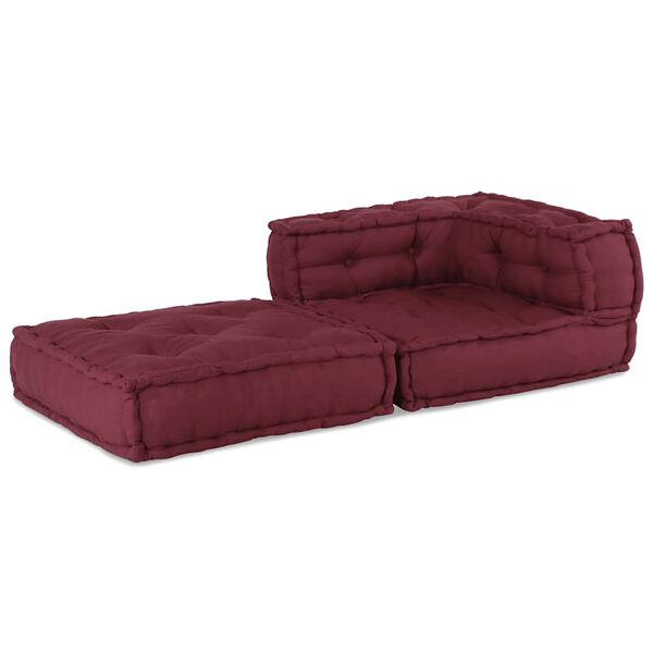 vidaXL Unitatea de sofa modulară maro 70x70x54 material